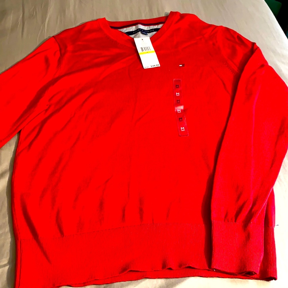Tommy Hill v neck sweater